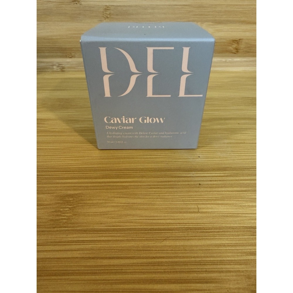 Delere Caviar Glow Dewy Cream Hydrating‎ Caviar Collagen Cream-NEW IN BOX-sealed